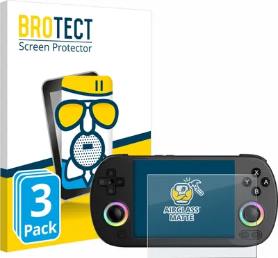 Produktbild von 3x BROTECT Entspiegelungs Schutzglas für Anbernic RG40XX H Schutzfolie Panzer Folie Glas Display Schutz matt