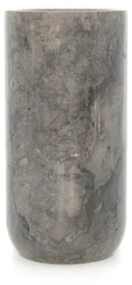Produktbild von Marmorner Toilettenbürstenhalter - 20 cm - Schwarz