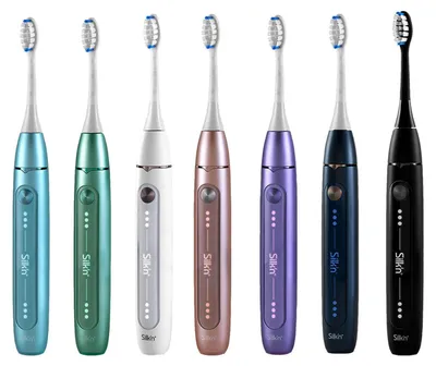Produktbild von Silk'n SonicYou, Erwachsener, Schallzahnbürste, Tiefenreinigung, Sensibel, Whitening, 37000 Bewegungen pro Minute, Schwarz, 2 min