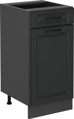 Produktbild von Küchenunterschrank Vicco R-Line Anthrazit Landhaus 40 cm ohne Arbeitsplatte, Model 53839