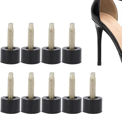 Produktbild von 5 Paar runde Antislip-Schuhreparaturpluggen TPU 10cm