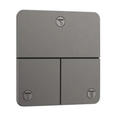 Produktbild von Fertigmontageset ShowerSelect Comfort Q Absperrventil, UP brushed black chrome brushed black chrome