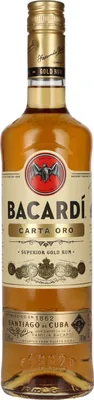 Produktbild von Bacardi Carta Oro 37,5% Vol. 0,7l