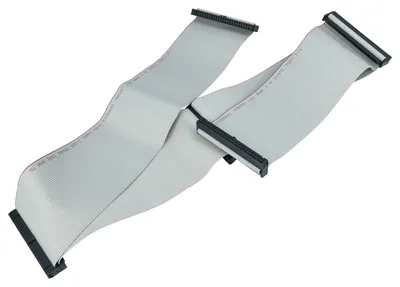 Produktbild von vhbw SCSI-Flachbandkabel zum Anschluss von 5 SCSI-Geräten - Innenkabel, 50-polig, 75 cm