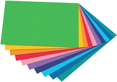 Produktbild von folia Motivkarton "Punkte klein" 500 x 700 mm 300 g/qm 10 Bögen