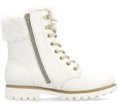 Produktbild von Damenschuhe aus Leder – bequem und modisch in der Farbe "Macchiato-Weiß"