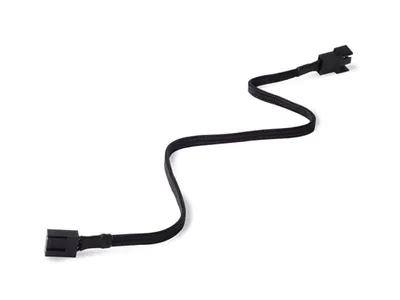 Produktbild von Silverstone CPF03, 0,3 m, Männlich, Weiblich, 90°, Schwarz