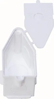 Produktbild von Gerätedose UP, IP20, Kunststoff, Gehäusedurchführung durch Ausbrechöffnung, 344900008