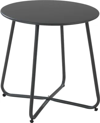 Produktbild von Gartentisch - Anthrazit - verzinkter Stahl-Rahmen - 45 x 45 cm