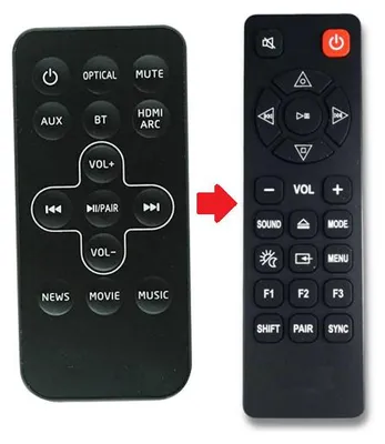Produktbild von Ersatz Fernbedienung für Medion MD84295 - P64124