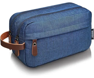 Produktbild von Kulturbeutel Reise Toilettenorganizer Blau für Herren und Damen