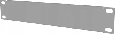 Obrázok produktu pre Maskovacia sieť RACK 10" 1U Maskovací panel pre Skriňu RACK Sivá Stalflex