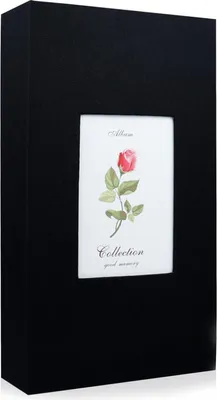 Produktbild von Schwarzes Fotoalbum 33x18x5 cm für 300 Fotos