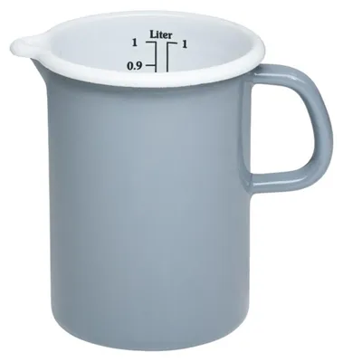 Immagine prodotto di Riess misura da cucina ⌀9cm 0,5L Smalto grigio puro