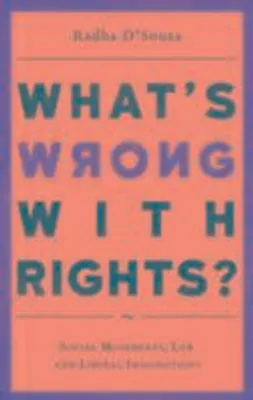 Obrázok produktu pre What's Wrong with Rights?