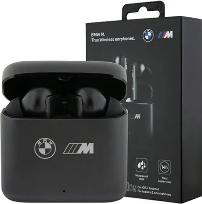 Produktbild von BMW M Collection - TWS Headphones + Docking Station (Black)