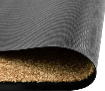 Produktbild von vidaXL Fußmatte Waschbar Creme 90x120 cm