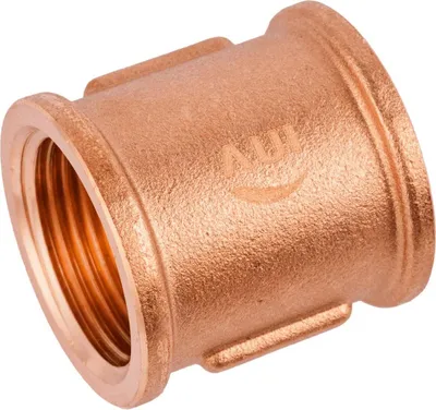 Obrázok produktu pre 3/4" BSP závitové príslušenstvo na pripojenie potrubia IGen spojka objímka mosadz