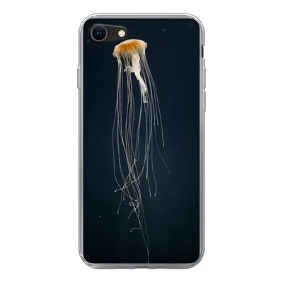 Produktbild von MuchoWow® Handyhülle Schutzhülle Hülle für iPhone 8 Qualle - Meerestier - Tentakel Silikon Softcase Handy Hülle - Schutzhaube