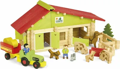 Image de Ferme Tracteur Animaux Jeu De Construction Créatif 140 Pièces - Ks5
