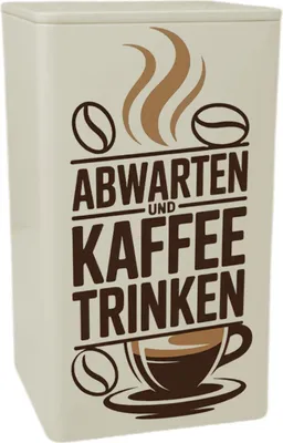 Produktbild von Abwarten und Kaffee trinken KaffeeDose 900ml