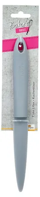 Immagine prodotto di Birkmann Bakers Best Kuchenlöser, Tortenlöser, Kuchentrenner, Kunststoff, Grau, 25 cm, 424388