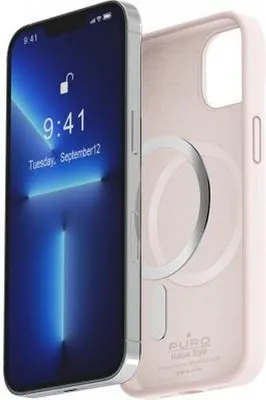 Zdjęcie produktu dla PURO ICON MAG, Pokrowiec, Apple, IPhone 14 And 13, 15,5 cm (6.1"), Różowy