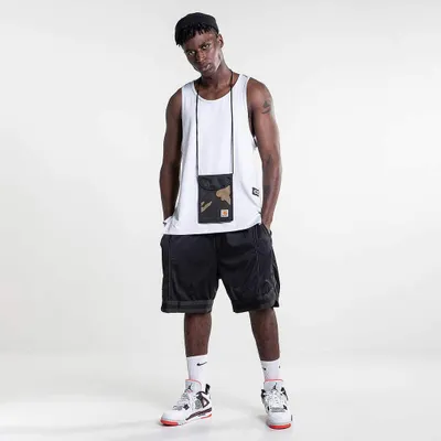 Produktbild von K1X Basketball Double X 1993 Shorts mit Taschen, Farbe:Schwarz, Kleidergröße:S
