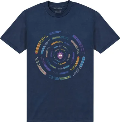 Image de Rick And Morty - T-shirt Homme/Femme Unie PN734 (M) (Bleu marine)