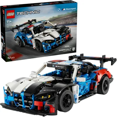 Produktbild von LEGO Technic BMW M4 GT3 EVO Rennwagen - Modellbausatz mit V6-Motor, Lenkung & öffnenden Türen - Gaming Geschenk für Jungen ab 11 Jahren & jugendliche Motorsport Fans - 42226