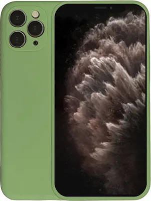 Immagine prodotto di Custodia per iPhone 11 Pro in silicone - Custodia in silicone Backcover - Verde