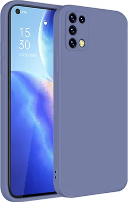 Produktbild von OPPO Reno5 5G Hülle, LaimTop Slim Liquid Silikon Gel Gummi Schutzhülle für OPPO Reno5 5G Grau