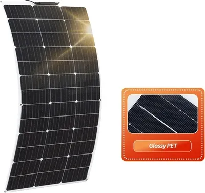 Image de Panneau solaire flexible, 150W, charge 18v, panneau solaire 150W