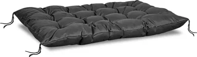 Produktbild von Gartenkissen 120x80 cm für Palettenbank wasserdicht schwarz