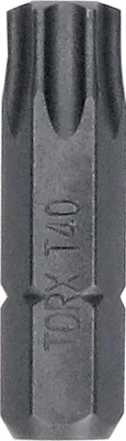 Image de Jeu d'embouts de vissage, Extra Hard T40, 25 pces, 25 mm