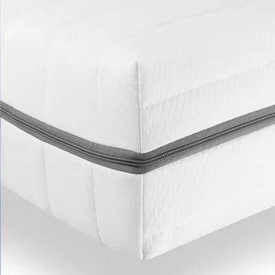 Produktbild von Matratze 180x200 cm - Ergonomische 7 Zonen Kaltschaummatratze Höhe 18cm - 2in1 Matratzen Härtegrad H2 & H3 - Bequemer Atmungsaktiver Bezug mit 4-seitigem Reißverschluss