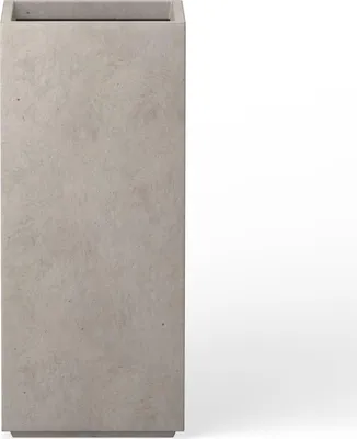 Produktbild von Wetterungsresistente Beton-Beetöpfe 20,3 Zoll H - Moderne Stil