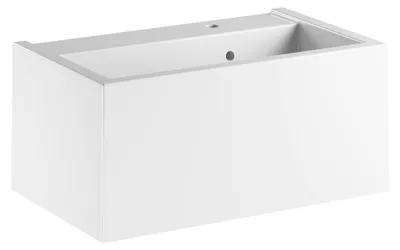 Produktbild von Kerasan KANAAL Keramik-Waschbecken 80x46,5cm, Weiß