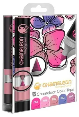 Obrázek produktu pro Tónovací nástavce CHAMELEON, 5 ks růžové tóny