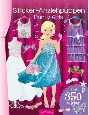 Produktbild von Sticker-Anziehpuppen - Party-Girls