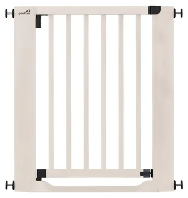 Produktbild von Geuther Easylock Treppenschutzgitter – Holz – 71–79 cm – Oatmeal