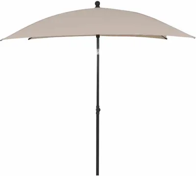 Produktbild von SIENA GARDEN City Mittelstockschirm anthrazit/natur 180x180cm