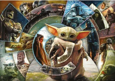 Zdjęcie produktu dla TREFL Puzzle 1000 Podróż Grogu  10906