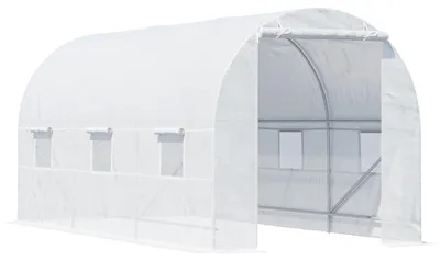 Produktbild von Gewächshaus Foliengewächshaus Treibhaus Pflanzenhaus Folien 450X200X200 Cm