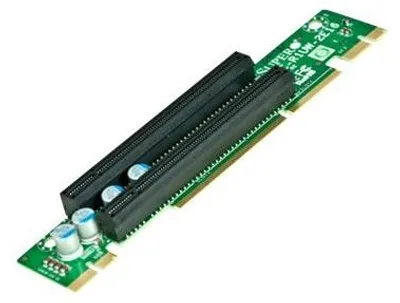 Zdjęcie produktu dla Supermicro RSC-R1UW-2E16, PCIe, 1U, WIO, 2 x PCI-E x16
