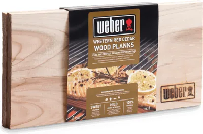 Immagine prodotto di Weber Set 2 Taglieri Piccoli per Affumicatura in Cedro