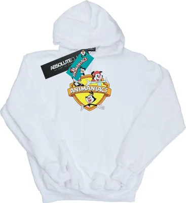 Image de Animaniacs - Sweat à capuche pour garçon BI2834 (128) (Blanc)