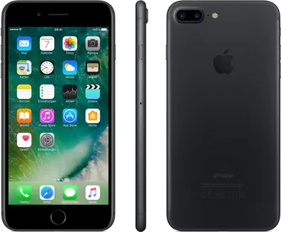 Produktbild von Apple iPhone 7 Plus, 14 cm (5.5"), 3 GB, 128 GB, 12 MP, iOS 10, Schwarz