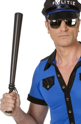 Produktbild von polizeischläger schwarz 50 cm