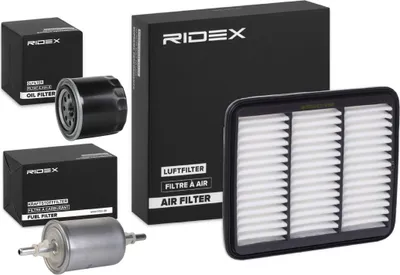 Produktbild von RIDEX Filterset Inspektionspaket Filtersatz für CHEVROLET MATIZ (M200, M250) SPARK M200 M250
